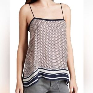 VINCE Silk Border Camisole Size XXSmall